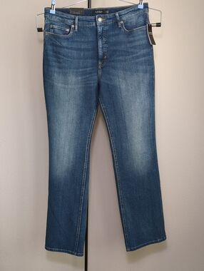 Lauren Ralph Lauren Black Label High Rise Boot Leg Super Stretch Jean Sz 33/16